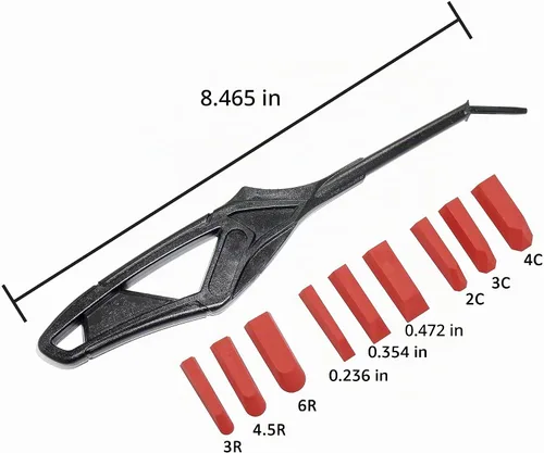 Vista 2 de ORXPLUS TOOLS - Kit de herramientas de calafateo de 10 piezas, herramienta de acabado de silicona para áreas estrechas, baño, cocina, fregadero