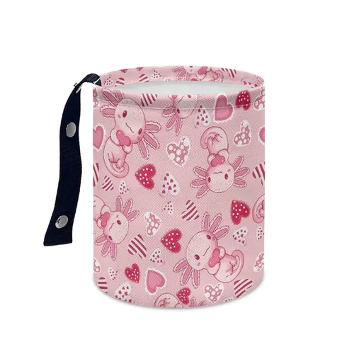 Vista 29 de American Flag Foldable Car Trash Can Small Hanging Car Garbage Can Car Trash Bag Wastebasket Garbage Storage Organizer Trash Bin