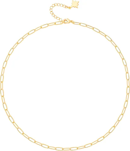 Vista 26 de Aobei Pearl - Gargantilla de oro de 18 quilates con cadena de clip, cadena de bolas y dijes perlas barrocas biwa para mujeres Cadena de estación