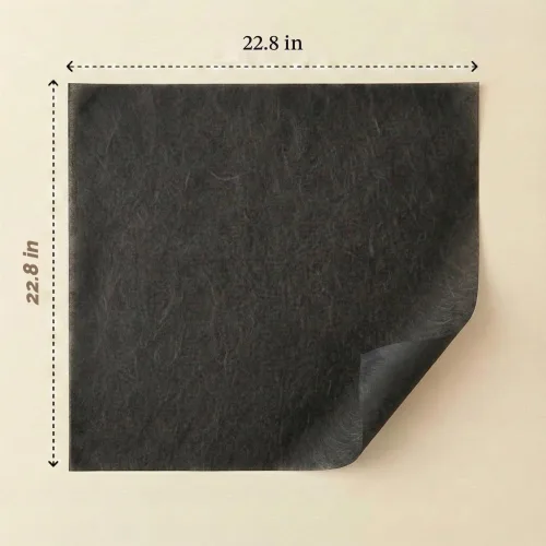 Vista 7 de BBJ WRAPS Papel de flores de algodón coreano, no tejido, impermeable, para ramo floral, papel de seda para suministros de floristería, 22.8 x 22.8