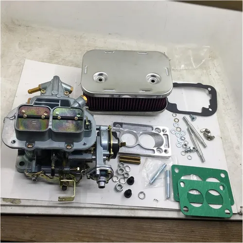 Vista 4 de Para SherryBerg para fajs 32/36 kit de carburador para Weber 32/36 para DGEV para Nissan para Datsun 510 610 620 Pickup W/filtro de aire y adaptador