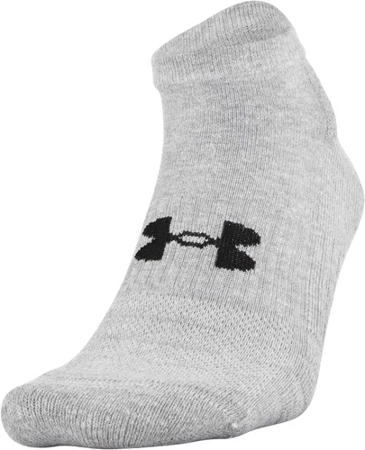 Vista 3 de Under Armour Calcetines de algodón invisibles para mujer, varios pares