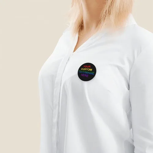 Vista 8 de Alfileres personalizados, botones personalizados, 1-200 unidades, broche personalizado, botón personalizado para mochila, decoración de tela