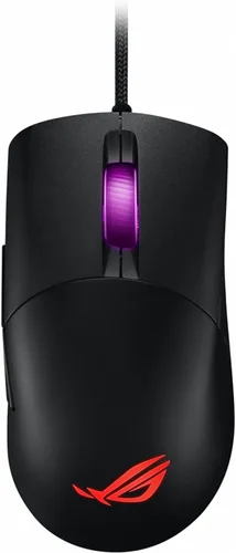 Vista 10 de ASUS ROG Keris - Mouse inalámbrico ligero para juegos, sensor de 16,000 DPI, botones laterales intercambiables, iluminación RGB Aura Sync