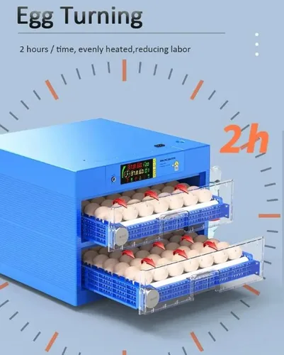 Vista 4 de Incubadora Automática para Incubar Huevos, Actualización con Adición Automática de Agua, Incubadora de Pollos con Control de Temperatura y Humedad