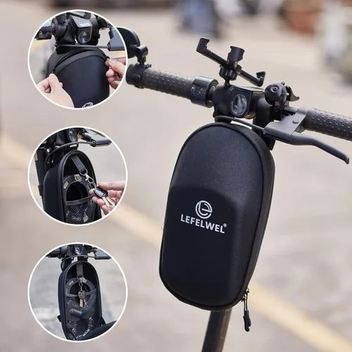 Vista 5 de Cerraduras de Scooter Eléctrico Antirrobo, Cerradura de Cadena de Bicicleta con Bolsa, Mejor Cerradura para Accesorios de Scooter Eléctrico Xiaomi