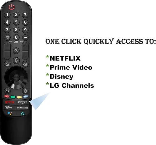 Vista 6 de Universal para LG Magic Remote Control MR22GA MR21GA, compatible con LG LED OLED LCD 4K 8K UHD Smart TV