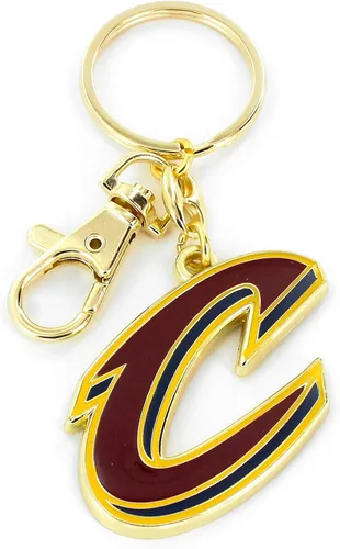 Vista 5 de aminco NBA unisex-adult Nba Heavyweight Logo Keychain