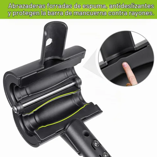 Vista 6 de Kipika Convertidor Ajustable de Mancuerna a Barra - Adaptador de Barra de Curling EZ - Equipo Versátil de Levantamiento de Pesas para Gimnasio