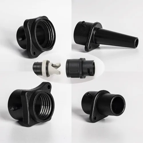 Vista 3 de Adaptador de bomba de SUP para barco inflable y válvula de cometa/Boston, adaptador de válvula de aire convencional estándar para bomba de aire