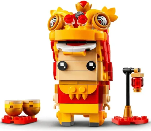 Vista 3 de LEGO 40540 BrickHeadz Lion Dance Bailarina - Año Nuevo Chino