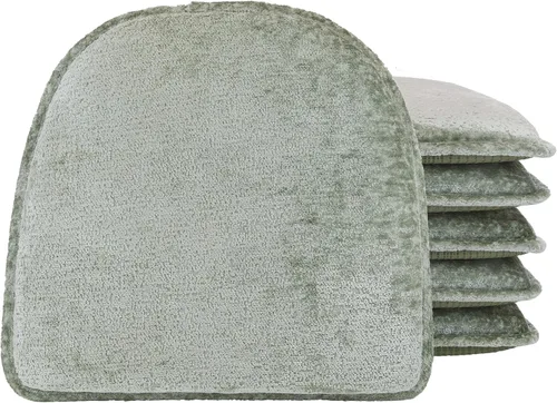 Vista 94 de Klear Vu Raindrop The Gripper - Cojines antideslizantes para silla, suaves y cómodos, almohadillas para asiento, almohadón para cocina, comedor u