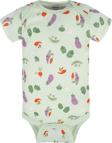 Vista 4 de Gerber Body unisex de manga corta para bebé, paquete de 8