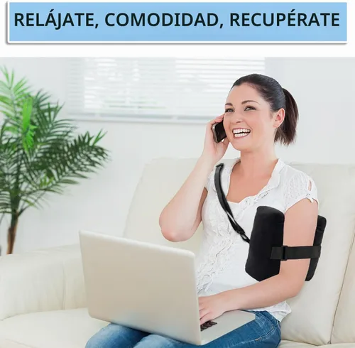 Vista 8 de Shoulder Surgery Pillow for Rotator Cuff Recovery, for Side Sleepers Black