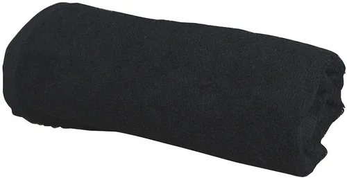 Vista 4 de ForPro Professional Collection Toallas prémium Bleach Tough para salón, color negro, 100% algodón, a prueba de blanqueador, resistentes a