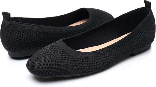 Vista 6 de VenusCelia Zapato plano de punto flexible para mujer
