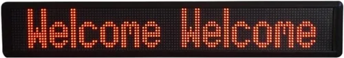 Vista 8 de Protable Gym Timer Led Control remoto Información Texto LED Displ-ay Board p7.62 Interior programable Información Rolling Sign Board Outdoor Digital