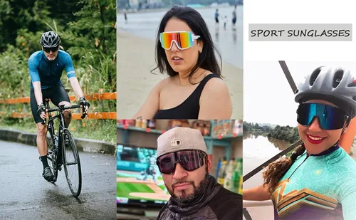 Vista 6 de FEISEDY Gafas de sol para hombres y mujeres, gafas de béisbol deportivas de los años 80 para jóvenes, adolescentes, correr, softbol, B4057