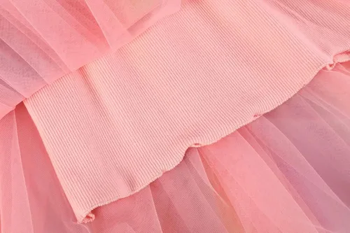 Vista 4 de RJXDLT Vestido tutú para niñas pequeñas, vestidos de tul sin mangas