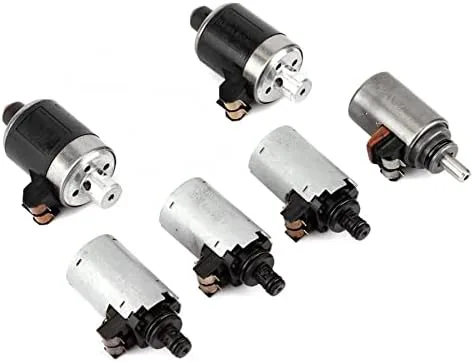 Vista 2 de Juego de solenoides de transmisión automática de 5 velocidades 722.6 reacondicionado, 6 piezas compatibles con Mercede-s Ben-z C E S ML CL