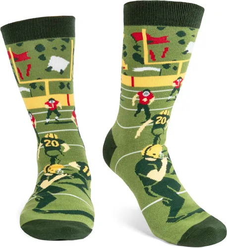 Vista 3 de Lavley Funny Socks For Men - Novelty Gifts For Sports Fans, Golfing, Pickleball, Weight Lifting, Racing and More