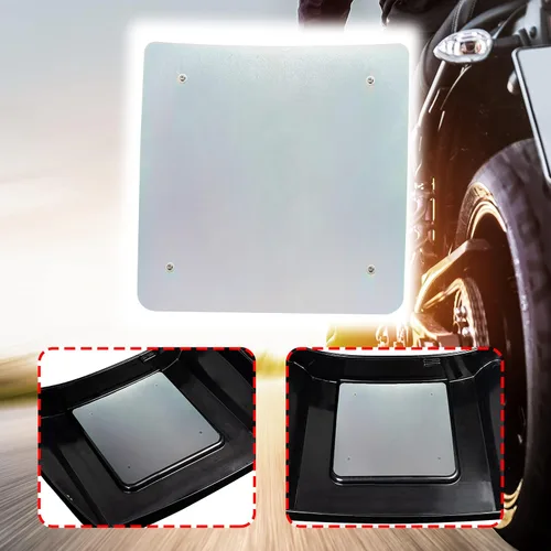 Vista 4 de Tour Pack - Placa de metal de base interior de repuesto para Harley Touring Rushmore 2014+ Chopped King Tour Pak Razor Touring Pack, placa de metal