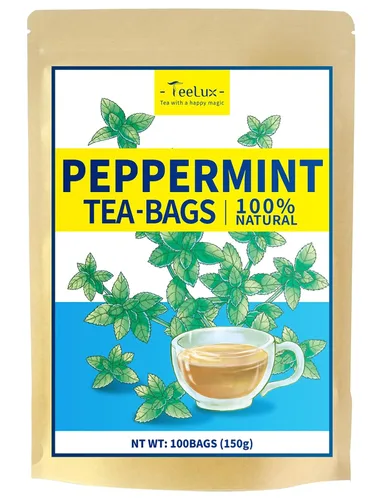 Vista 36 de TeeLux - Bolsas de té de cebada, sabor a nuez y tostado, sin cafeína, 0.07 oz x 50 bolsas Té de grano de cebada asada con aroma a nuez, sin