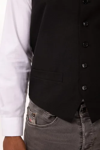 Vista 7 de Chef Works Chaleco esencial para hombre