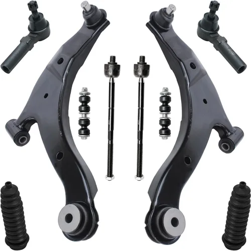Vista 618 de Detroit Axle - Kit de suspensión frontal de 10 piezas para Dodge Avenger 2008-2014, Chrysler Sebring 2007-2010, 2 brazos de control inferiores, 2