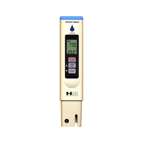 Vista 3 de HM COM-80 Conductividad eléctrica Digital (EC) y Hydro Tester de sólidos disueltos totales, 0-5000 ppm TDS Rango, 1 ppm de resolución, +/- 2%