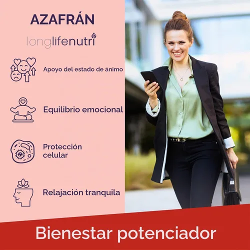 Vista 4 de LongLifeNutri Gotas de extracto de azafrán, suplemento líquido de 4 onzas líquidas, fórmula herbaria de 88.5 mg, cápsulas de salto, formato
