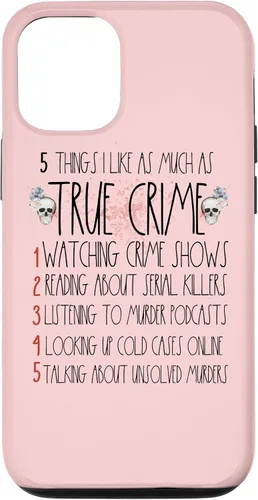 Vista 27 de Funda para iPhone 13 Pro Max Serial Killer I Like True Crime For Women True Crime Lover