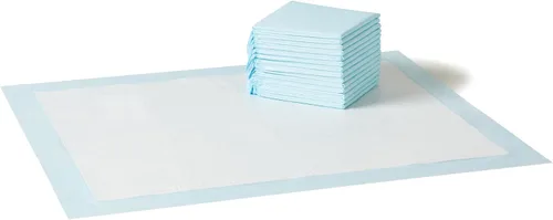 Vista 12 de Amazon Basics - Almohadillas para entrenamiento urinario de perros y cachorros a prueba de fugas con superficie de secado rápido de 5 capas