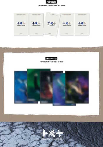 Vista 4 de Tomorrow X Together TXT - El nombre Capítulo: Caída libre [Gravity Ver.] Álbum (5 ver. Conjunto)