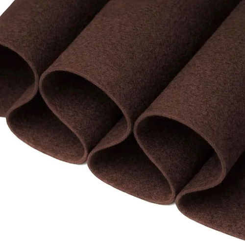 Vista 11 de FabricLA Tela de fieltro de oro antiguo, 36 pulgadas de ancho x 6 pies, flexible y grueso, fieltro artesanal de 0.063 in por yarda para bricolaje