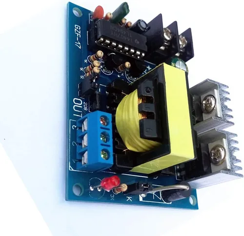 Vista 2 de Taidacent 12V/24V a 0-110-220V Boost Circuit Board Micro Inverter DC12V AC220 Inversor 100W DC a alta frecuencia AC Convertidor (DC12V)