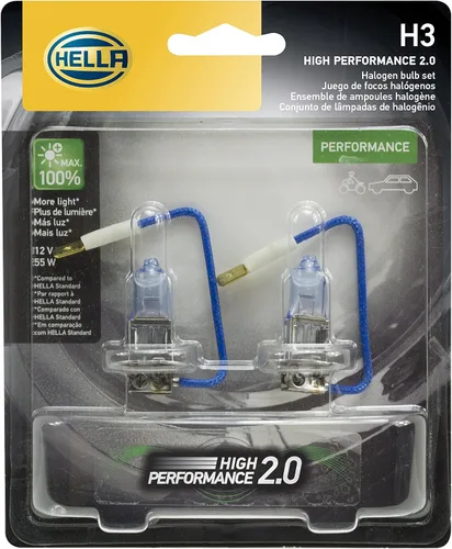 Vista 4 de HELLA H3 - Kit de ampolla doble de 2.0 TB de alto rendimiento, 12 V, 55 W, paquete de 2