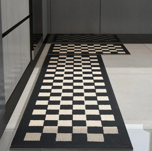 Vista 18 de GIB - Juego de alfombras de cocina y tapetes para piso, set de 2, alfombras antideslizantes/antideslizamiento para cocina, alfombras