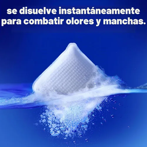 Vista 4 de Tide evo Detergente para ropa original que funciona en el 100% de las manchas comunes, detergente concentrado de viaje compatible con HE