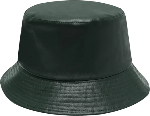 Vista 2 de ZLYC Sombrero unisex de moda para pescadores de piel sintética impermeable