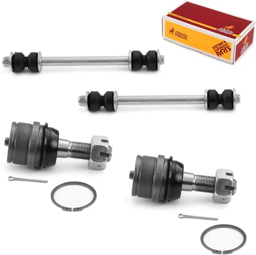 Vista 296 de Metrix Premium Chassis Parts - Juego de 4 piezas de articulación de rótula superior y barra estabilizadora delantera para Ford Ranger RWD 1998-2011