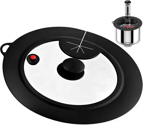 Vista 7 de Sous Vide - Tapas de silicona de precisión para cocinar hasta 11 ollas, compatible con cocinas de precisión Anova/Joule/Inkbird Culinary Sous Vide