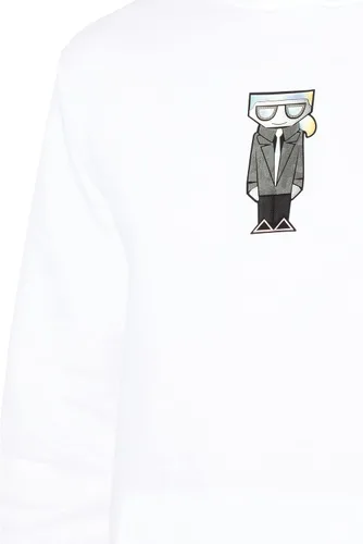 Vista 3 de Karl Lagerfeld Paris Men's Soft Solid Hoodie