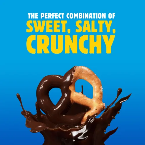 Vista 4 de Flipz Pretzels cubiertos de chocolate oscuro (4 onzas, paquete de 6), aperitivo perfecto dulce, salado y crujiente para adultos y niños