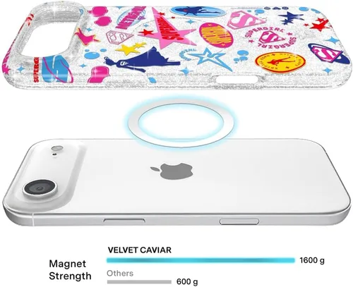 Vista 251 de VELVET CAVIAR Funda para iPhone 15, compatible con MagSafe, probada contra caídas de 10 pies, fundas protectoras de diseño, leopardo color rosa