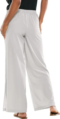 Vista 2 de Coolibar UPF 50+ Petra - Pantalones de pierna ancha para mujer, protección solar