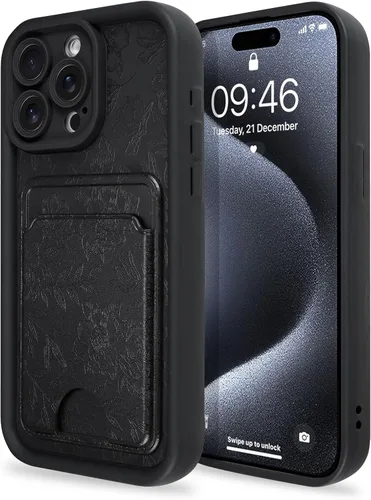 Vista 51 de MZELQ Compatible con iPhone 11 Funda TPU Soporte para Tarjetas Cubierta de Billetera, Protección de Cámara + Protector de Pantalla Funda Suave