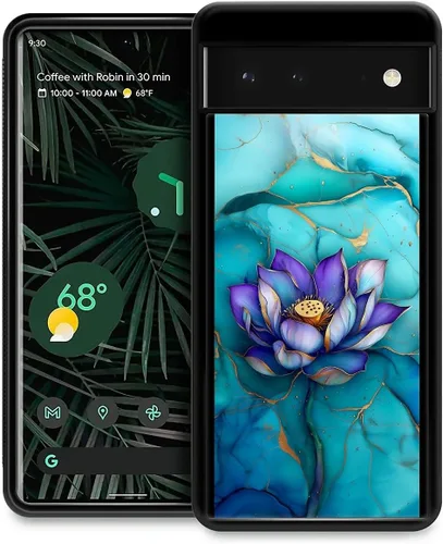 Vista 219 de Compatible con Google Pixel 4A 5G Mobile Case Creative Acrylic Back Panel Silicona Edge Case Slim Protección Especialmente para Google Pixel 4A 5G