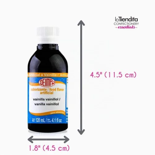 Vista 8 de Deiman Esencia artificial de vainilla y vainillol aromatizante para alimentos (4 fl oz)