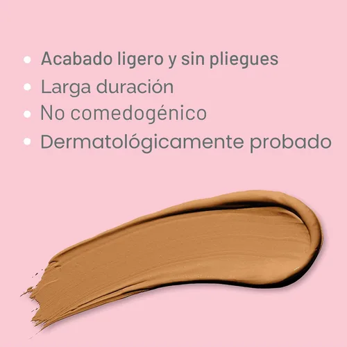Vista 4 de Neutrogena Corrector de crema iluminadora radiante para piel saludable con péptidos y vitamina E antioxidante, crema corrector perfeccionadora